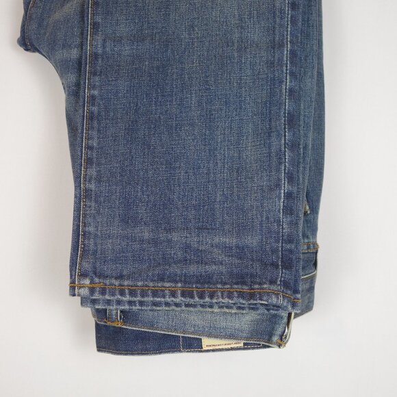 J. Crew 770 Kaihara Japanese Blue Denim Jeans New w/ Tags, Size 33 in x 32 in - Picture 8 of 16